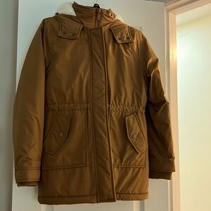Abercrombie kids Sherpa lined parka